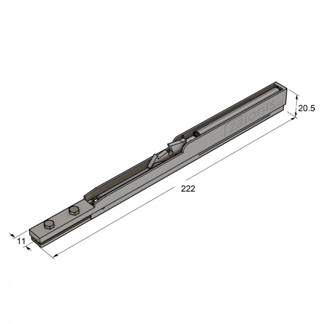 J6 BRAKE FOR FURNITURE SLIDING DOOR